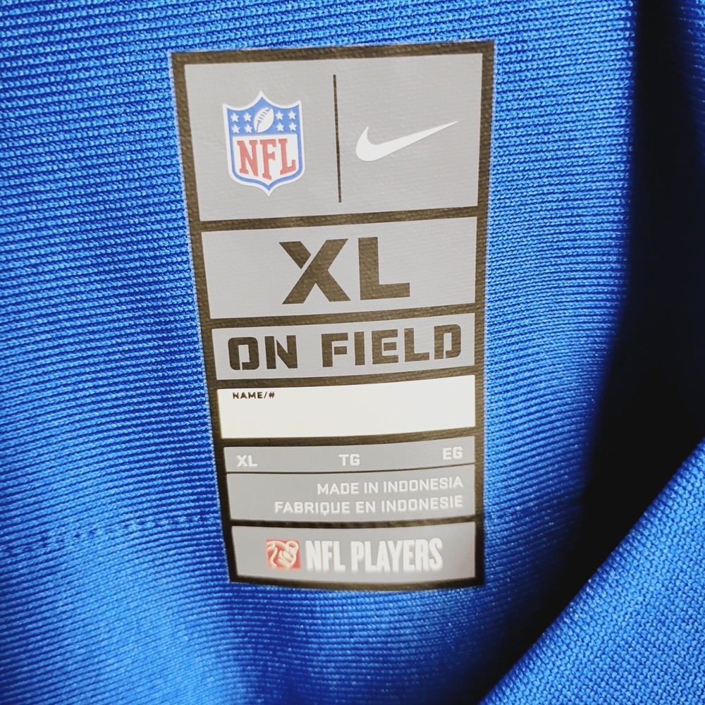 Nike NFL Indianapolis Colts Shaquille Leonard 53 Jersey Blue Mens XL - Picture 5 of 13